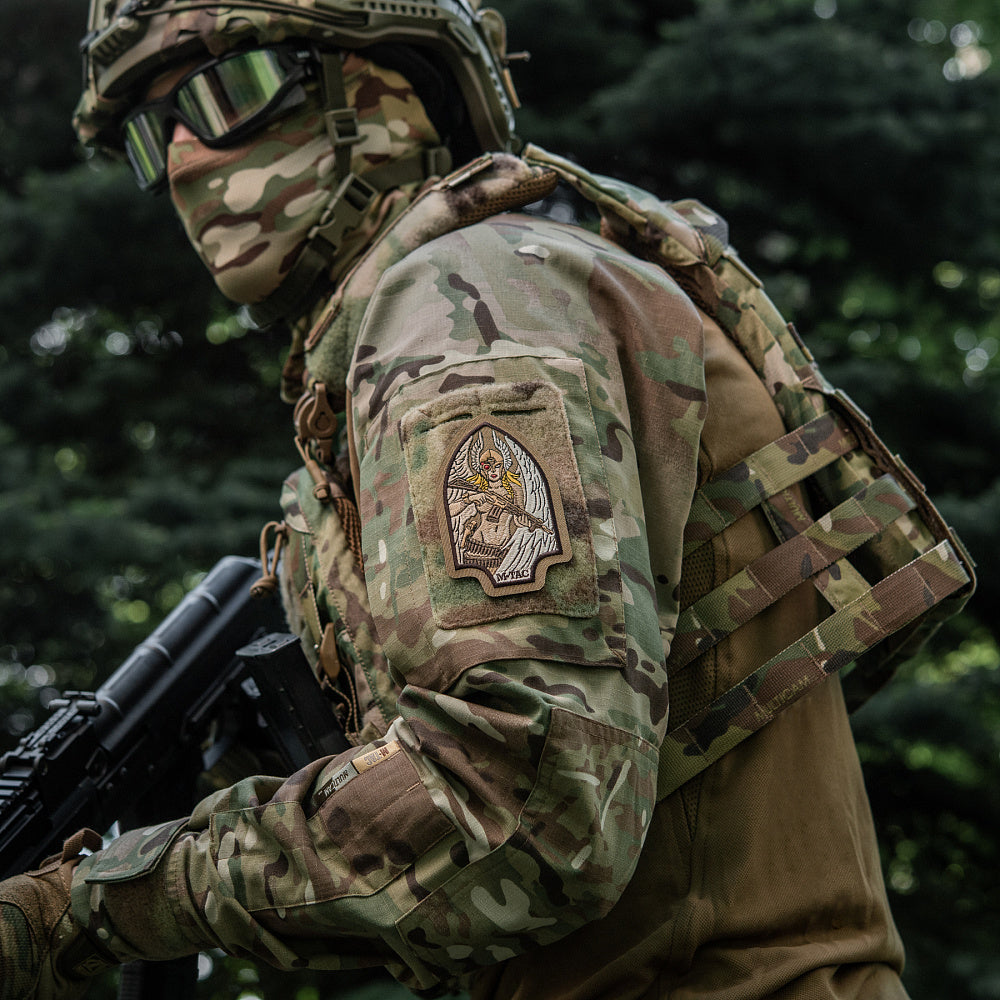 Patch Valkyrie M-Tac - Broderie Coyote pentru Echipament Tactic