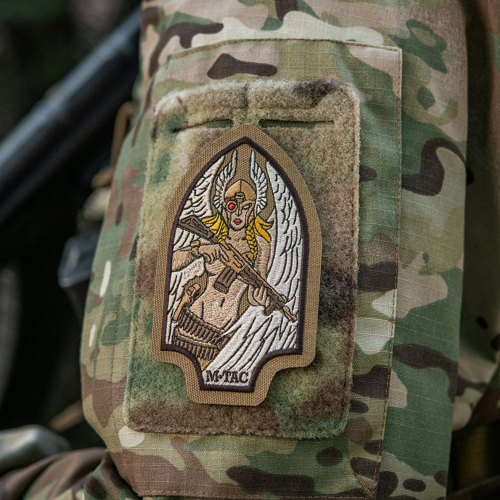 Patch Valkyrie M-Tac - Broderie Coyote pentru Echipament Tactic