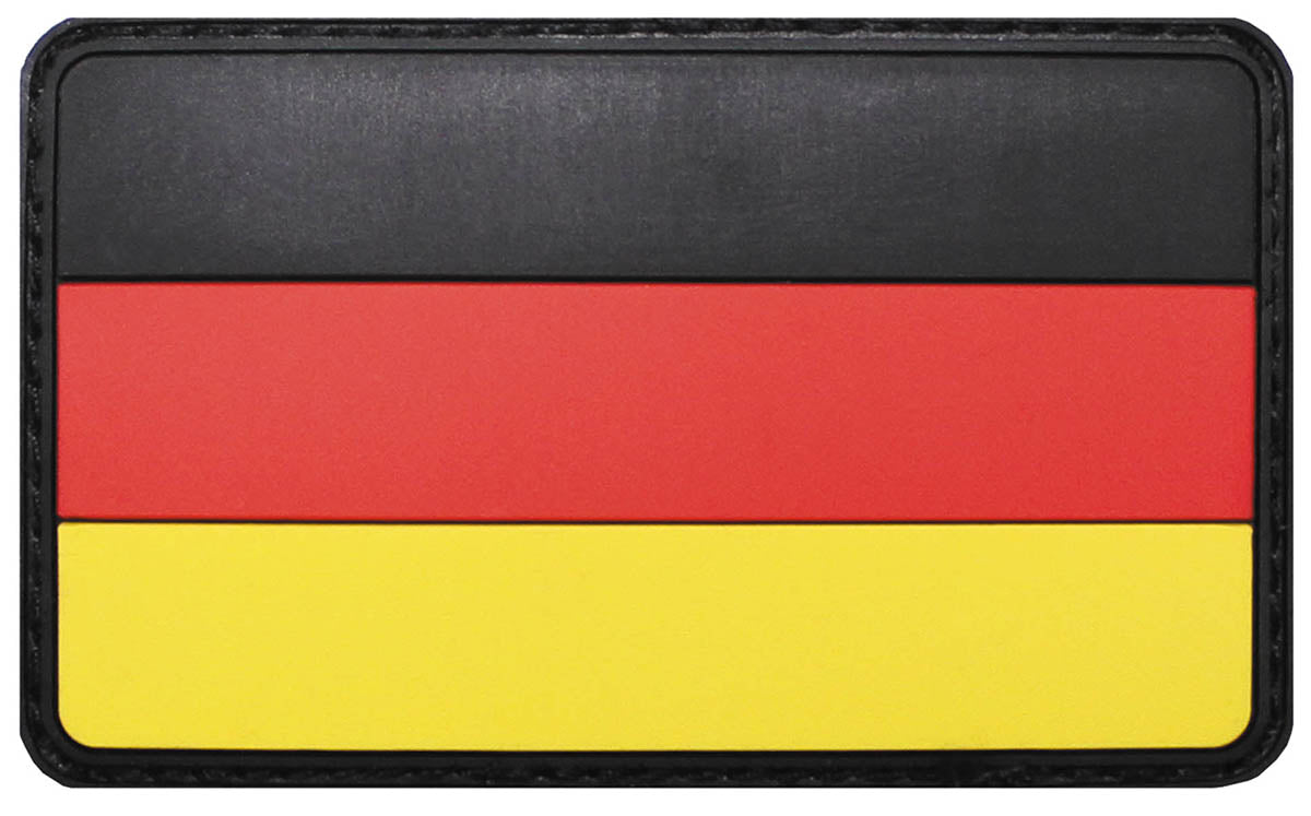 Patch Velcro Germania 3D Multicolor MFH - Cauciuc, 8x5 cm