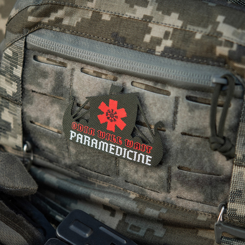 Patch Viking Evac M-Tac - Verde Ranger, Simbolul Salvarrii