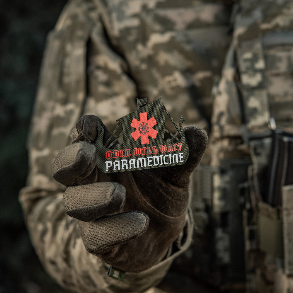 Patch Viking Evac M-Tac - Verde Ranger, Simbolul Salvarrii