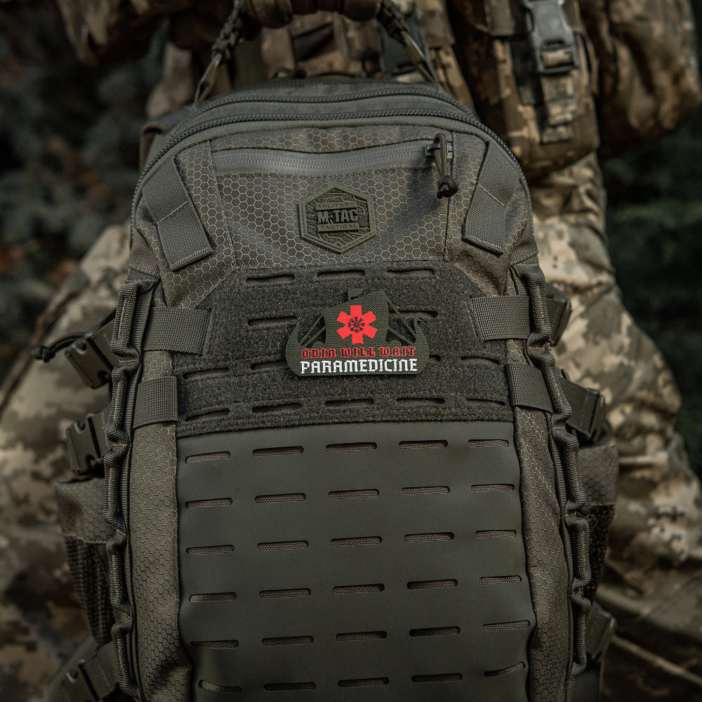 Patch Viking Evac M-Tac - Verde Ranger, Simbolul Salvarrii