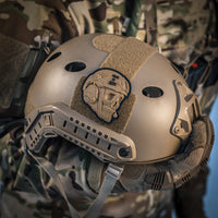 Patch War is Hell 3D PVC M-Tac - Coyote, Mesaj Puternic