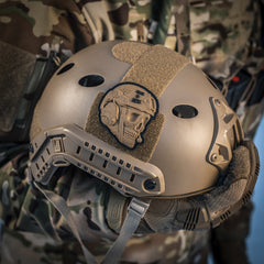 Patch War is Hell 3D PVC M-Tac - Coyote, Mesaj Puternic