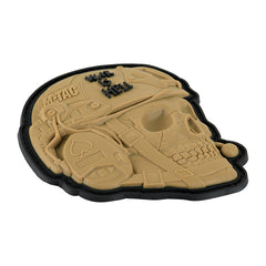 Patch War is Hell 3D PVC M-Tac - Coyote, Mesaj Puternic