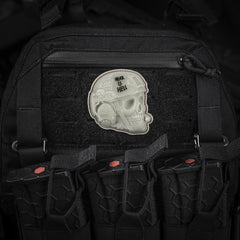 Patch War is Hell 3D PVC M-Tac - Negru/Fosforescent