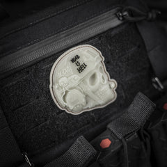 Patch War is Hell 3D PVC M-Tac - Negru/Fosforescent