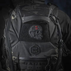 Patch War is Hell 3D PVC M-Tac - Negru, Moral, Autocolant Velcro