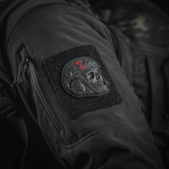 Patch War is Hell 3D PVC M-Tac - Negru, Moral, Autocolant Velcro
