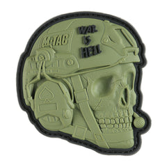 Patch War is Hell 3D PVC M-Tac - Olive, Moral și Rezistență