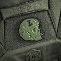 Patch War is Hell 3D PVC M-Tac - Olive, Moral și Rezistență