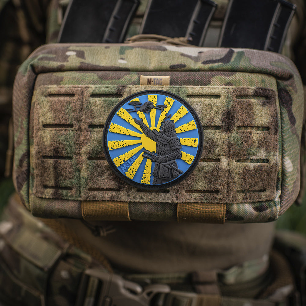 Patch Way of The Samurai M-Tac - Dronă, Curaj & Victorie