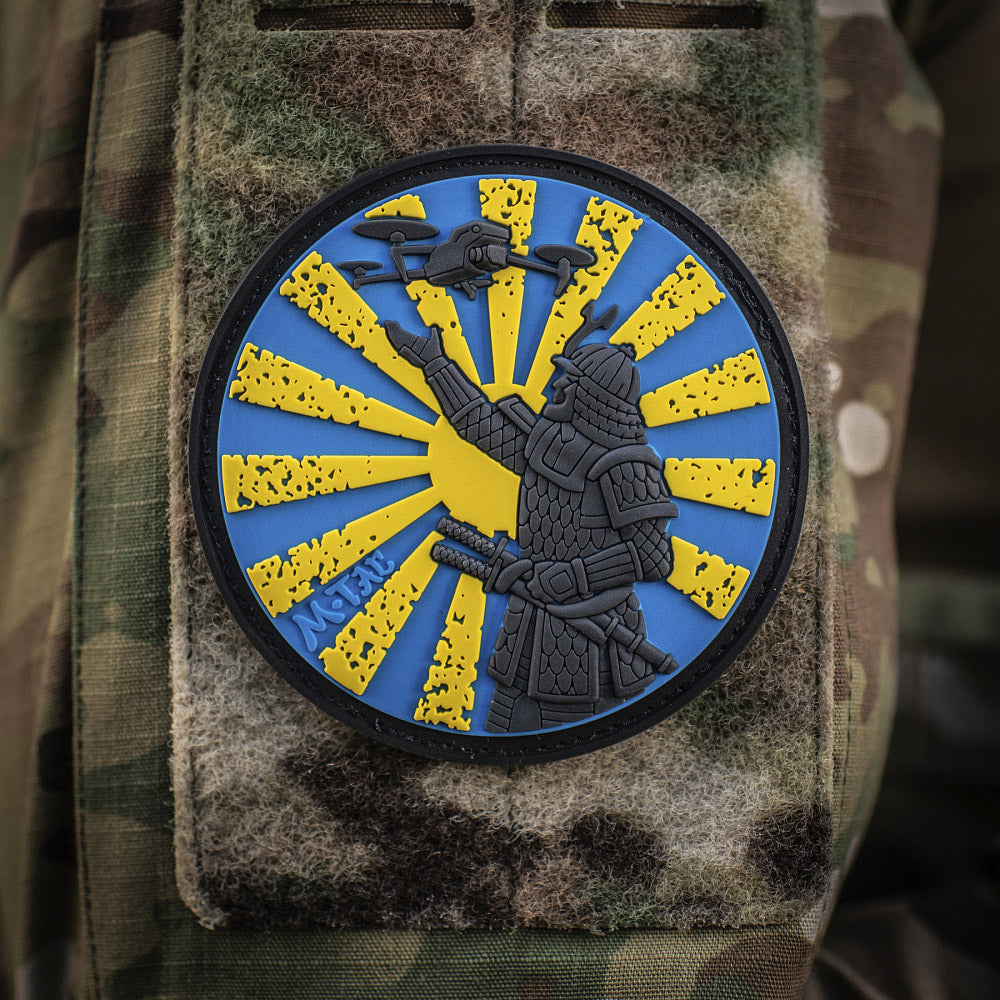 Patch Way of The Samurai M-Tac - Dronă, Curaj & Victorie