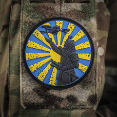 Patch Way of The Samurai M-Tac - Dronă, Curaj & Victorie