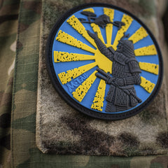Patch Way of The Samurai M-Tac - Dronă, Curaj & Victorie