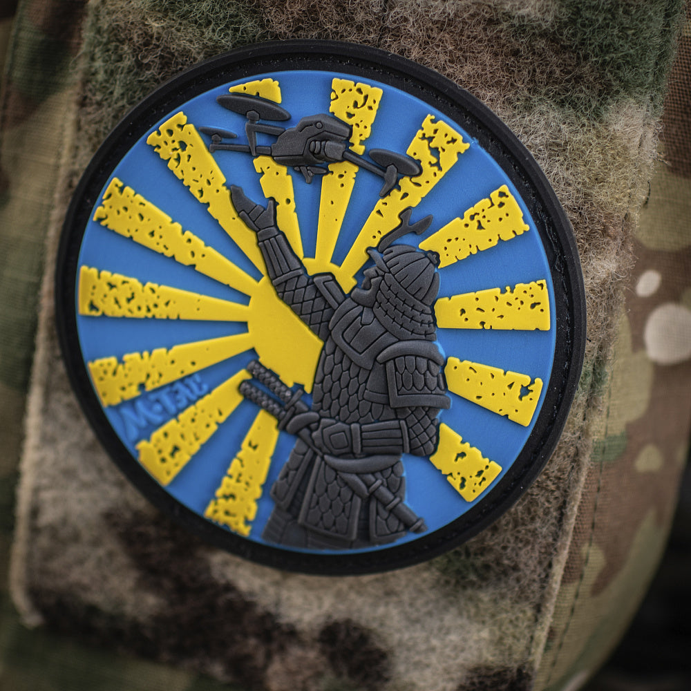 Patch Way of The Samurai M-Tac - Dronă, Curaj & Victorie