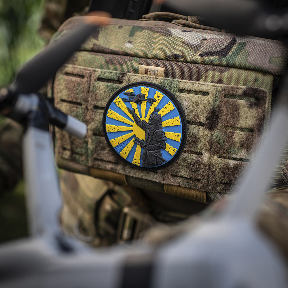 Patch Way of The Samurai M-Tac - Dronă, Curaj & Victorie