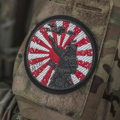 Patch Way of the Samurai M-Tac - Negru/Alb/Roșu, Brodat
