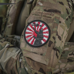 Patch Way of the Samurai M-Tac - Negru/Alb/Roșu, Brodat