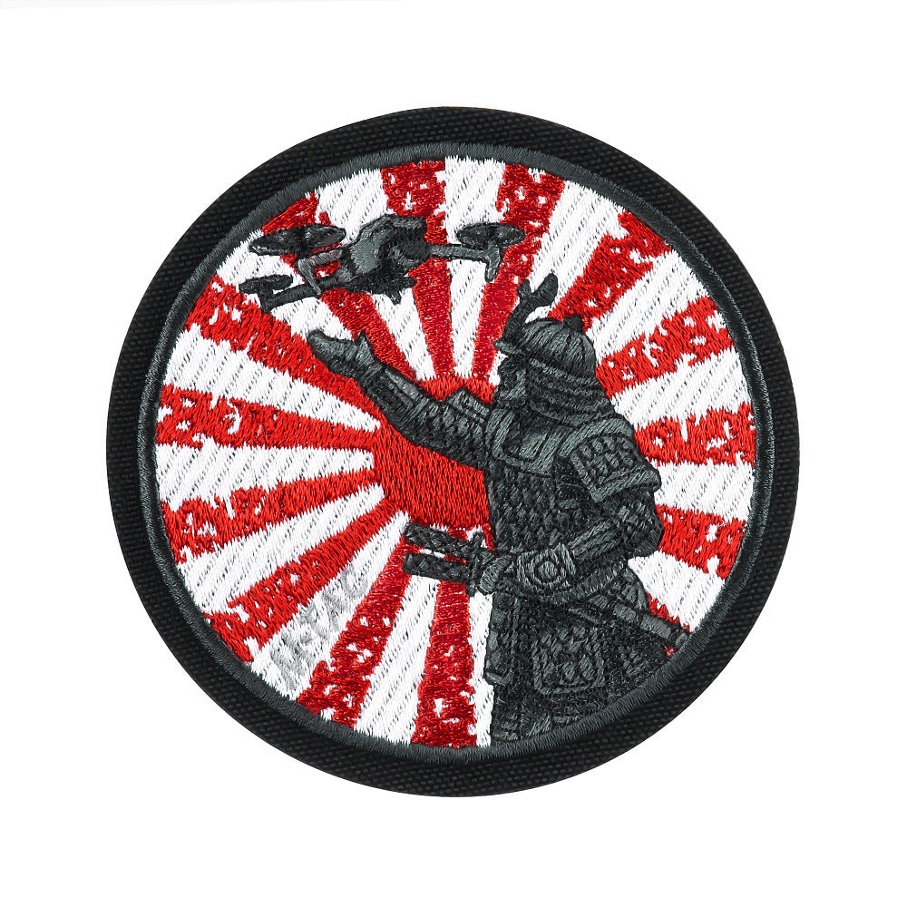 Patch Way of the Samurai M-Tac - Negru/Alb/Roșu, Brodat