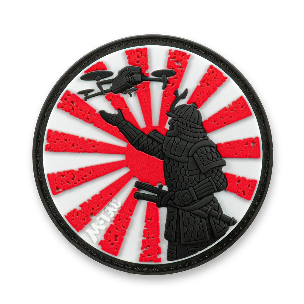 Patch Way of The Samurai M-Tac - Roșu/Negru, Drona, PVC 3D