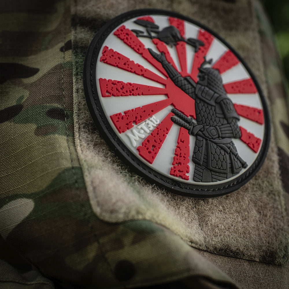 Patch Way of The Samurai M-Tac - Roșu/Negru, Drona, PVC 3D