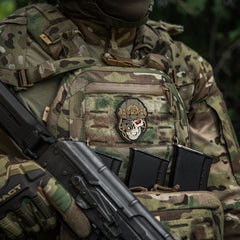 Patch Worn To The Bone M-Tac - Negru/Coyote PVC
