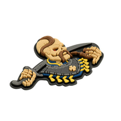 Patch You Only Die Once M-Tac - 3D PVC Galben/Albastru