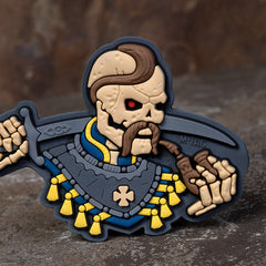 Patch You Only Die Once M-Tac - 3D PVC Galben/Albastru