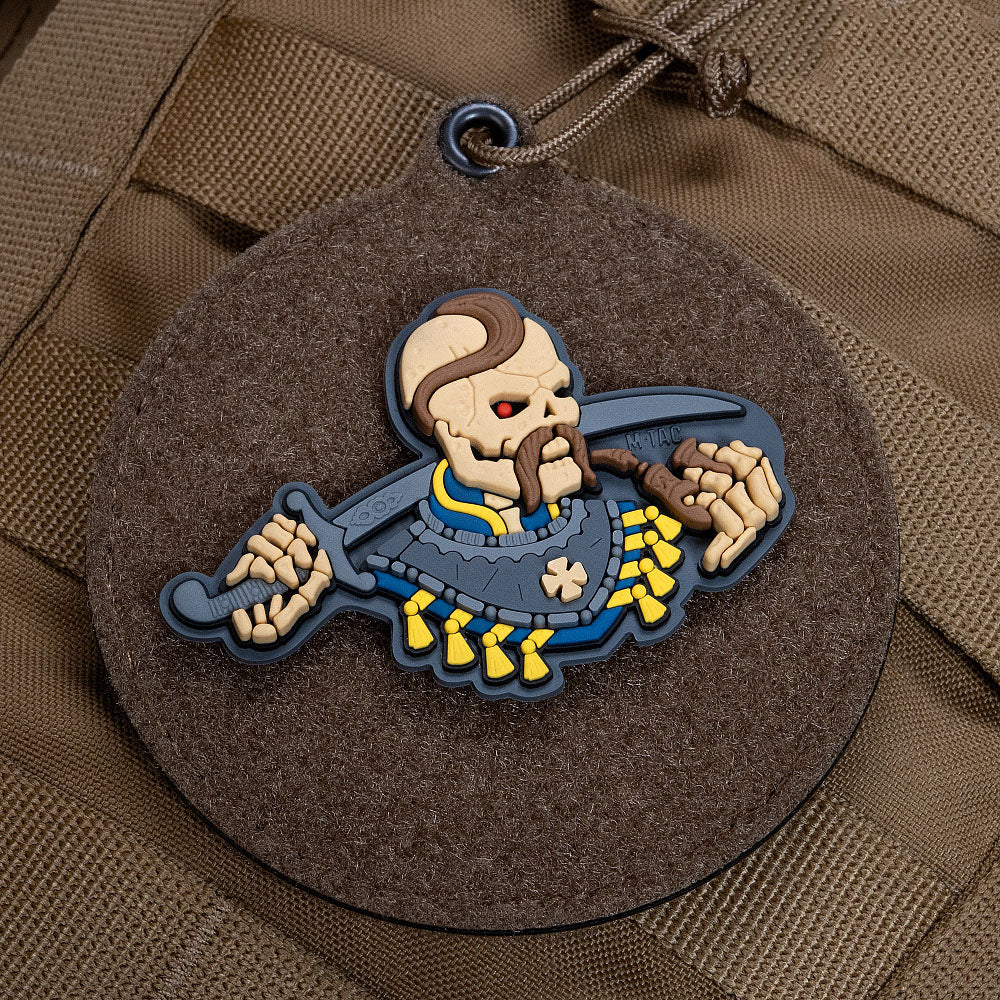 Patch You Only Die Once M-Tac - 3D PVC Galben/Albastru