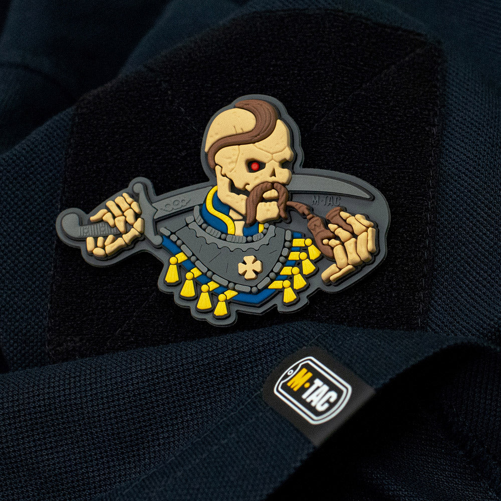 Patch You Only Die Once M-Tac - 3D PVC Galben/Albastru