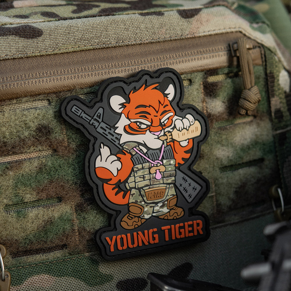 Patch Young Tiger M-Tac - PVC Color, Simbol al Noii Generații
