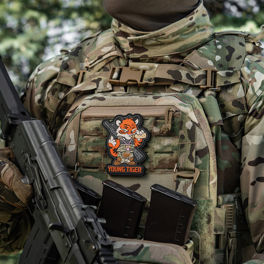 Patch Young Tiger M-Tac - PVC Color, Simbol al Noii Generații