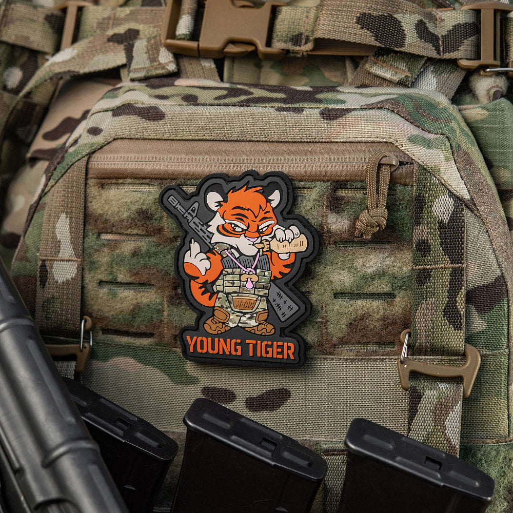Patch Young Tiger M-Tac - PVC Color, Simbol al Noii Generații