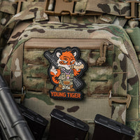 Patch Young Tiger M-Tac - PVC Color, Simbol al Noii Generații