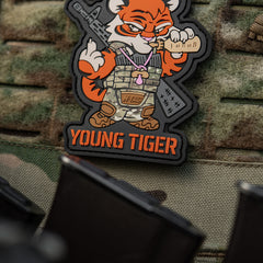 Patch Young Tiger M-Tac - PVC Color, Simbol al Noii Generații