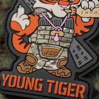 Patch Young Tiger M-Tac - PVC Color, Simbol al Noii Generații