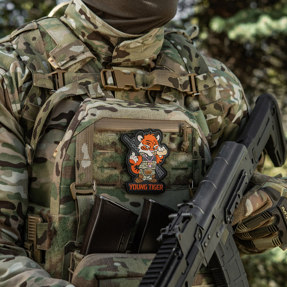 Patch Young Tiger M-Tac - PVC Color, Simbol al Noii Generații