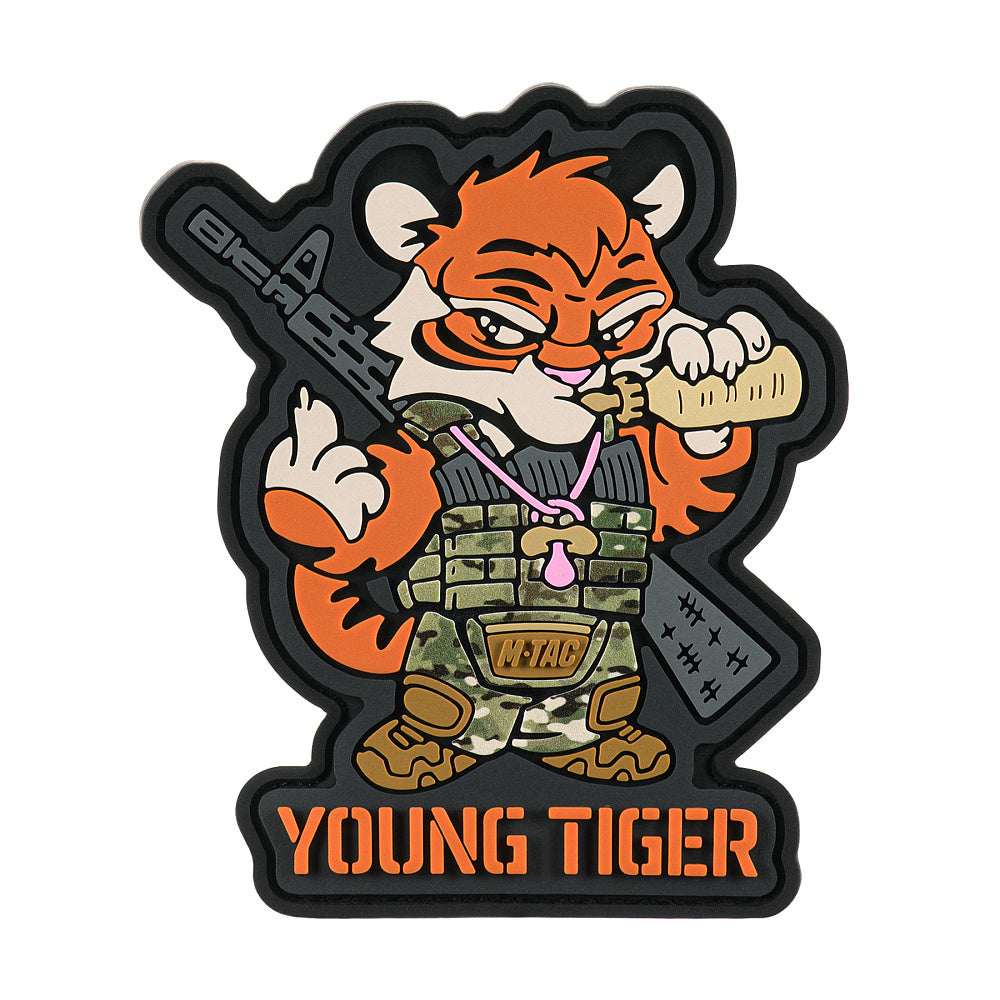 Patch Young Tiger M-Tac - PVC Color, Simbol al Noii Generații