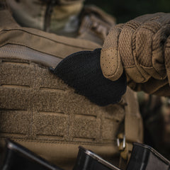 Patch Zero Tolerance M-Tac - Coyote/Negru, "Toleranță Zero" Inva-zilor