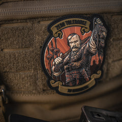 Patch Zero Tolerance M-Tac - Coyote/Negru, "Toleranță Zero" Inva-zilor