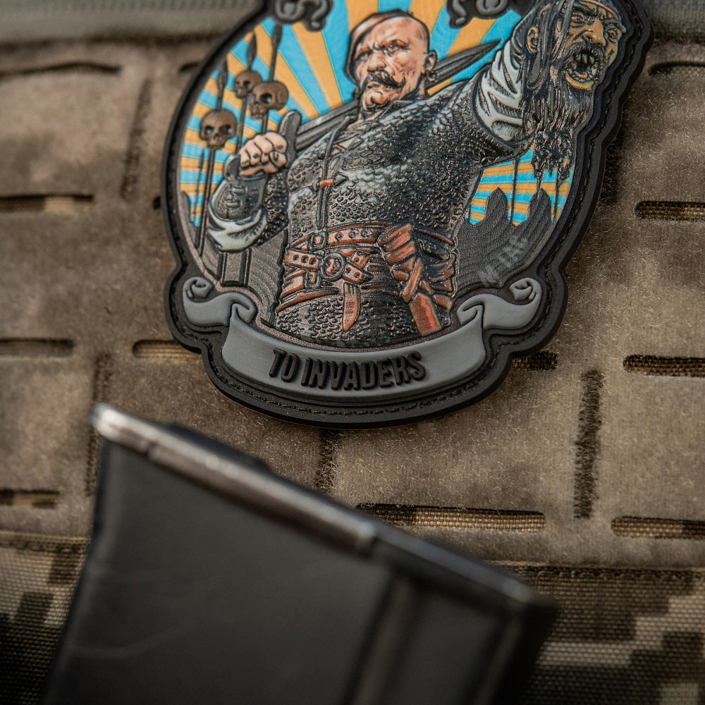 Patch Zero Tolerance PVC M-Tac - Gri, Fără Toleranță Invadatorilor