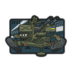 Patch ZU-23 M-Tac PVC - Omorul Armei Antiaeriene