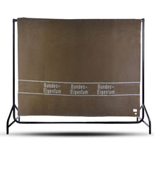 Pătură de lână Bundeswehr „Bundeseigentum” 200x210 cm – Oliv