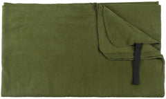 Pătură Fleece Verde Olive MFH - 300g/m², sac transport
