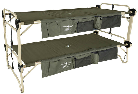Paturi Campanie Disc-O-Bed Arm-O-Bunk Verde OD - 227kg/Pat, Asamblare Rapidă