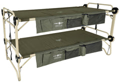 Paturi Campanie Disc-O-Bed Arm-O-Bunk Verde OD - 227kg/Pat, Asamblare Rapidă