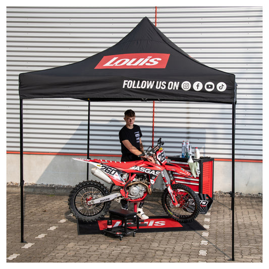 Pavilion Cort Louis 3x3M - Protecție Vreme, Montaj Rapid