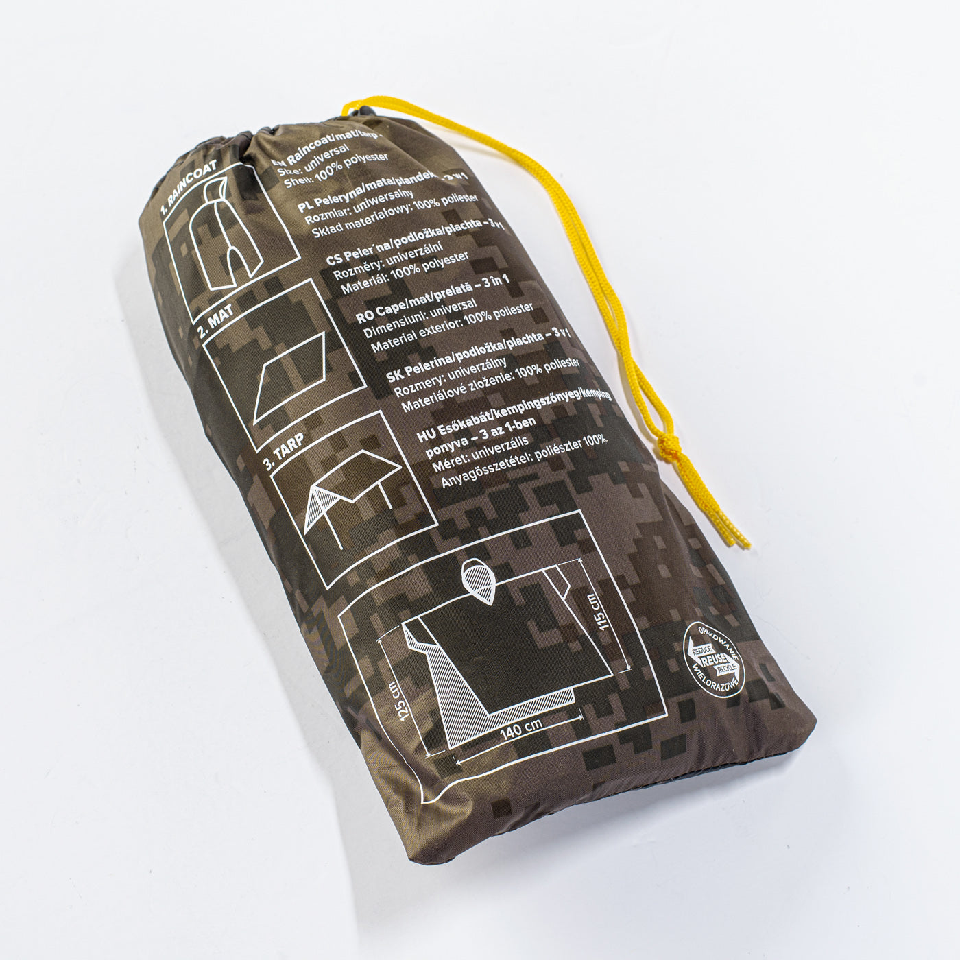 Pelerină de Pluie Poncho MAGNUM TUNDRA - Impermeabilă, Versatilă - 5