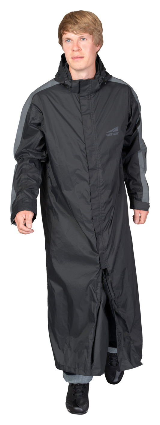 Pelerină Ploaie Moto Uni 212 Louis - Impermeabilă, Vizibilitate Sporită